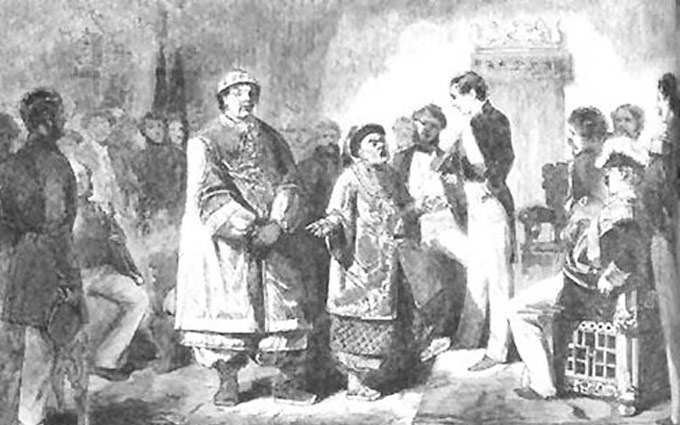 1861年10月21日英法联军撤出广州
