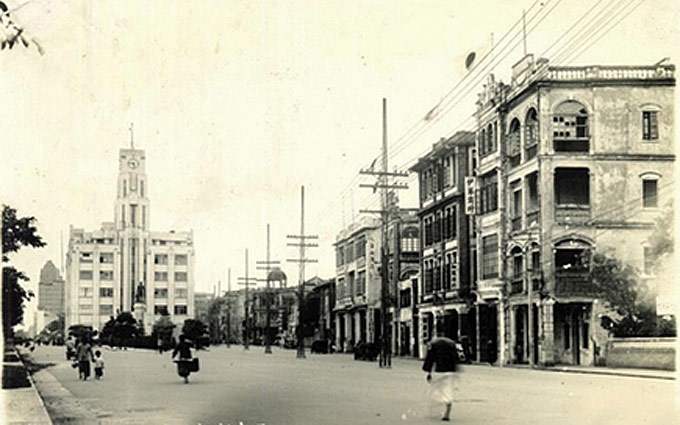 1889广州开建首条现代马路