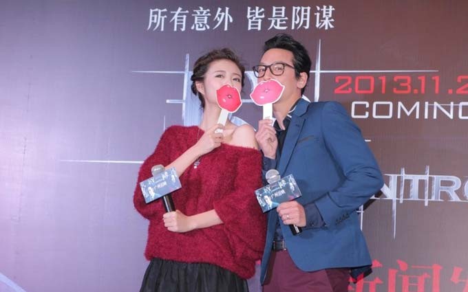 吴彦祖广州宣传新片 直言女儿排第一
