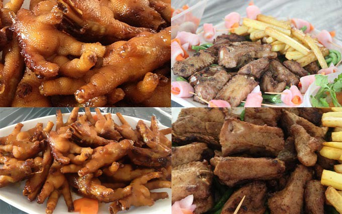 豉汁凤爪诱吃货 椒盐排骨“高大上”