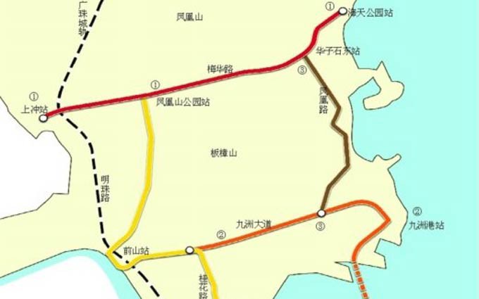 珠海将建29.5公里有轨电车网 计划2016年完工