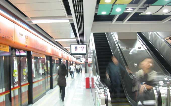 广州地铁十三号线首期工程设站11个