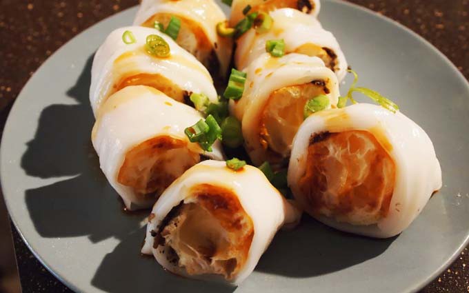 炸两——广式美食肠粉吃法的最高境界
