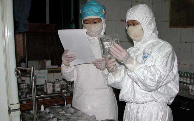 2003年2月9日广州市胸科医院接收第一例非典型肺炎病人