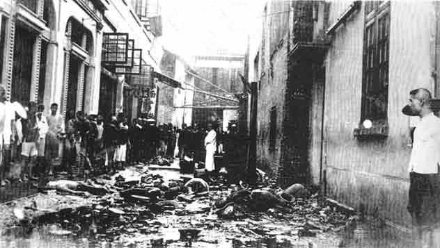 1925年6月23日“沙基惨案”发生