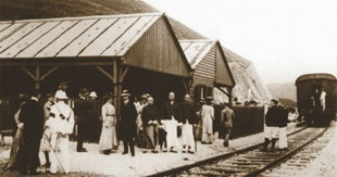 1936年8月20日粤汉、广九两铁路在广州接通