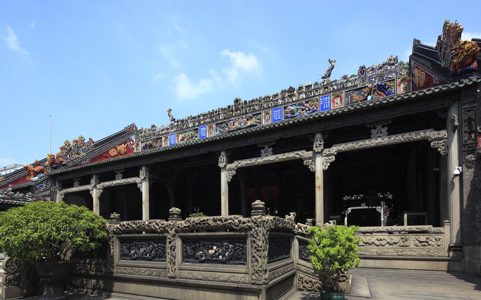 广州荔湾热门景点——陈家祠