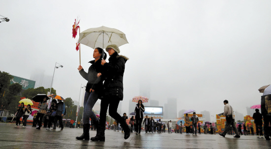 生活在广州：广州冬天的冷，是很冷