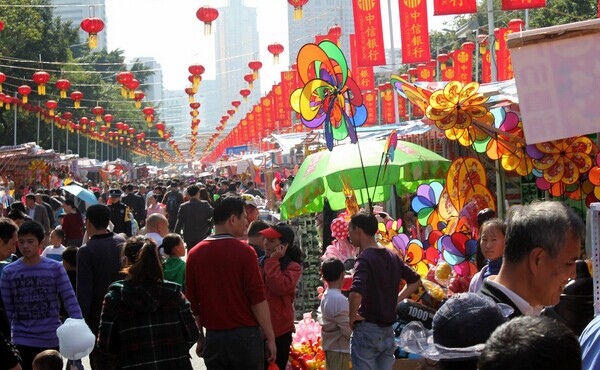 黄埔区2015年迎春花市时间地点