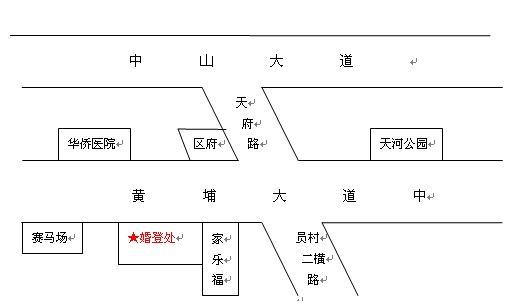 广州市天河区民政局怎么去？