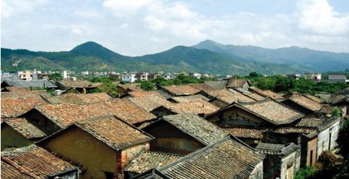 关于谁和谁的钱岗古村