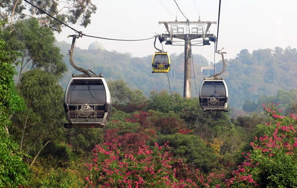 广州旅游景点：白云区白云山白云索道介绍