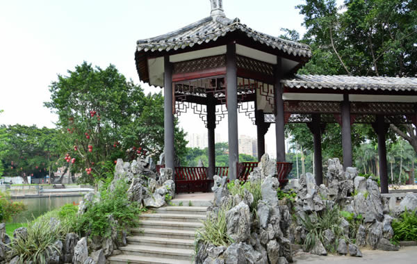 荔湾湖公园：一个盛夏消暑胜地