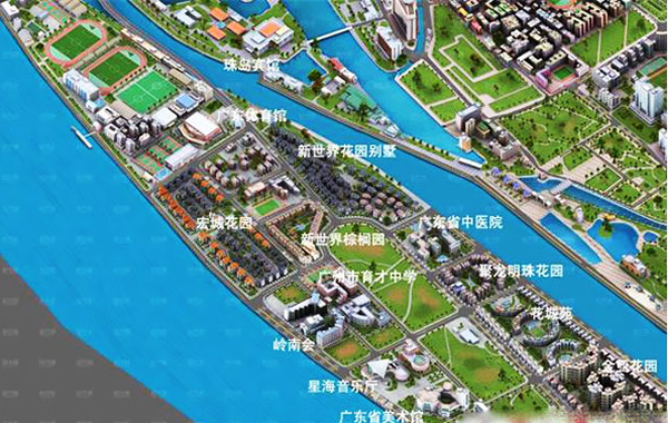二沙岛：一块最具广州风情的宝地