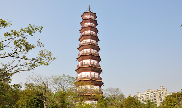 广州赤岗塔：一座历史悠久、建于明代的风水塔