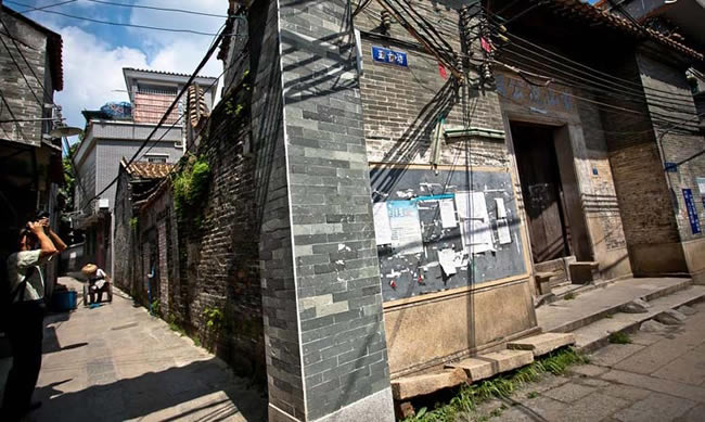 清明节去黄埔区深井古村寻访广州文物古迹