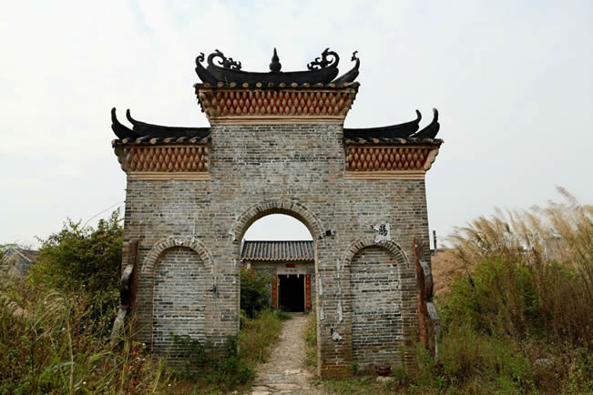 清明节去从化区钟楼古村感受江南小镇风采