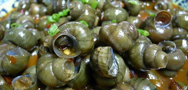 清明节美食螺蛳：清明螺可以顶只鹅