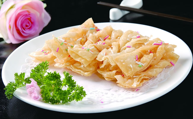 姜丝排叉：一道北京清明节美食传统小吃