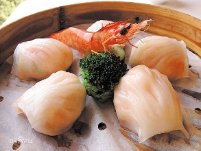 薄皮鲜虾饺