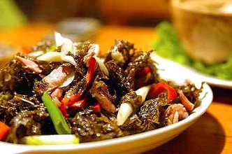 紫苏滚瘦肉 解表散寒行气和胃