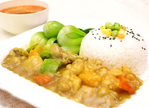 咖喱鸡饭——上班族快手菜