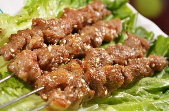 微波炉速成美食 美味羊肉串