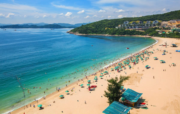 中秋广州周边旅游景点：大小梅沙