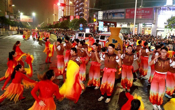 广东佛山重阳习俗之祖庙秋祭