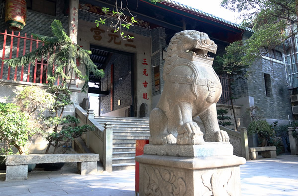 百粤著名道场广州三元宫介绍