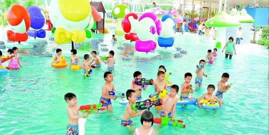 夏日百万葵园音乐戏水池攻略