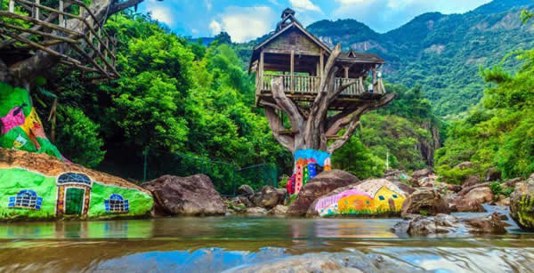 暑期亲子旅游就去增城白水寨