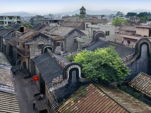 清明节到古镇看沙湾飘色巡游