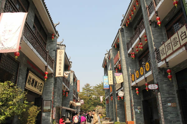 五一到岭南印象园吃广东特色小食