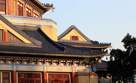 广州中山纪念堂见证了日军签字投降的历史
