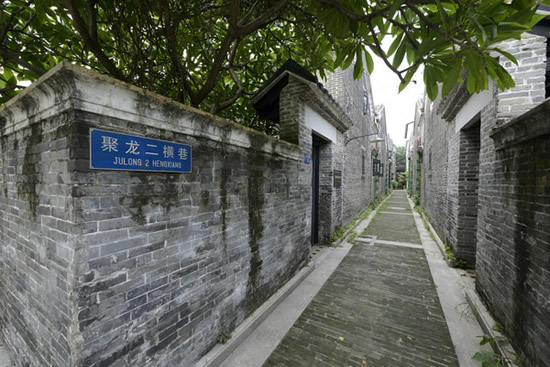 广州最完整清末民居建筑群聚龙村一日游