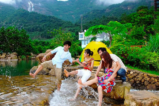 广州一日游到增城白水寨呼吸负离子空气