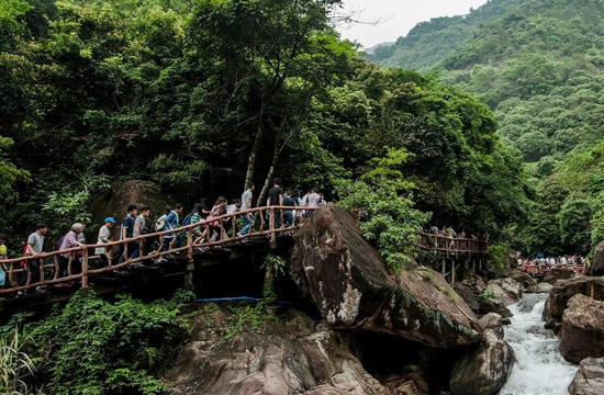 广州增城白水寨景区天南第一梯旅游攻略