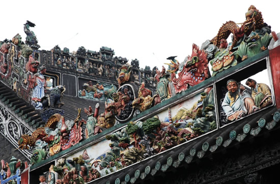 广州一日游到陈家祠探秘木雕神楼