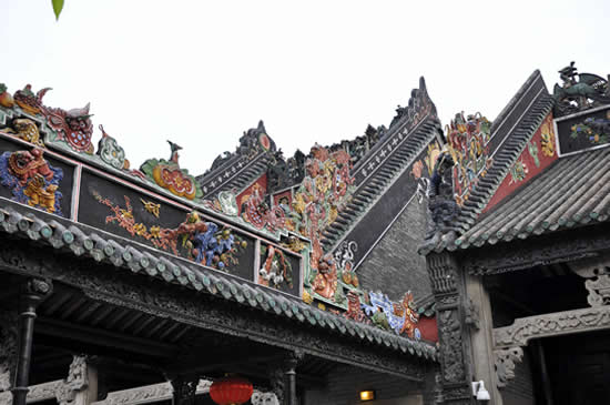 广州一日游到陈家祠欣赏《滕王阁序》