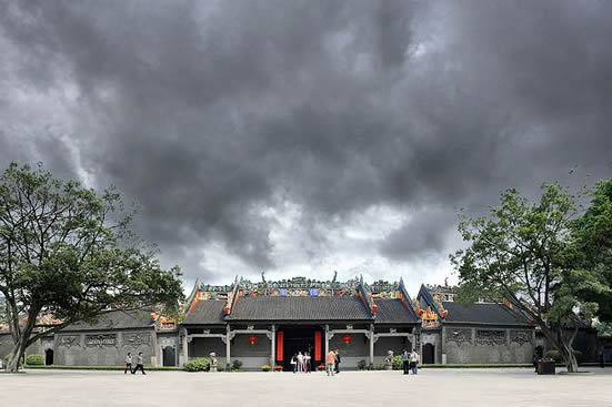 从陈家祠门口的石鼓探讨古代的阶级观念