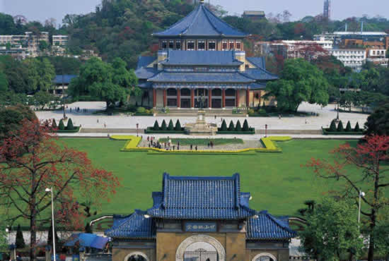 广州中山纪念堂：串起旧中轴线标志性建筑