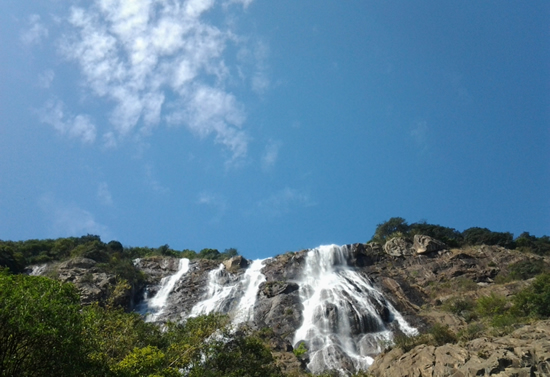 广州一日游到增城白水寨登山叹氧