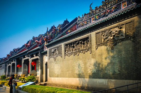 广州陈家祠旗杆夹事件揭秘
