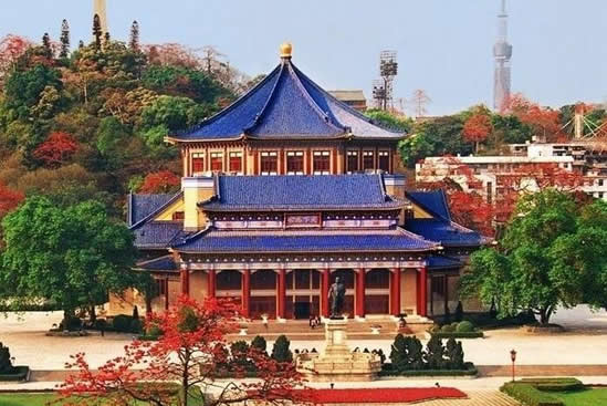 中山纪念堂见证了在粤日军投降始末