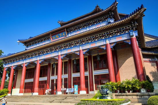 中山纪念堂：将三民主义巧妙融入建筑