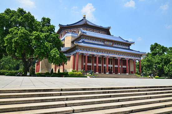 广州中山纪念堂巧夺天工的建筑设计探秘