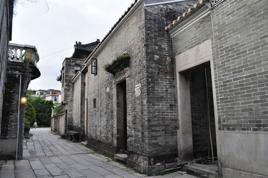 清政府闭关自守时期的广州黄埔古港