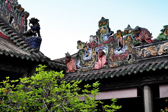 广州陈家祠文化瑰宝砖雕艺术