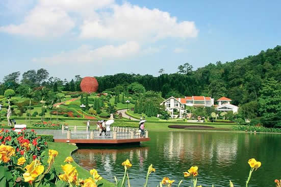 羊城旅游胜地广州白云山风景区